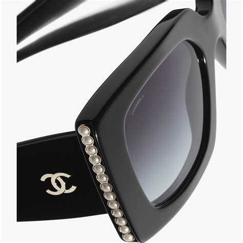 chanel sunglasses pearl logo 56018|CHANEL.